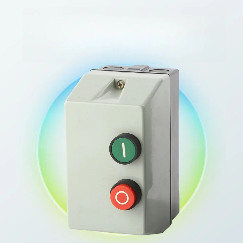 Imagen 5: Panel de Control Industrial con Botón de Arranque Magnético para Compresor de Aire, Protector de Motor, 220V 380V