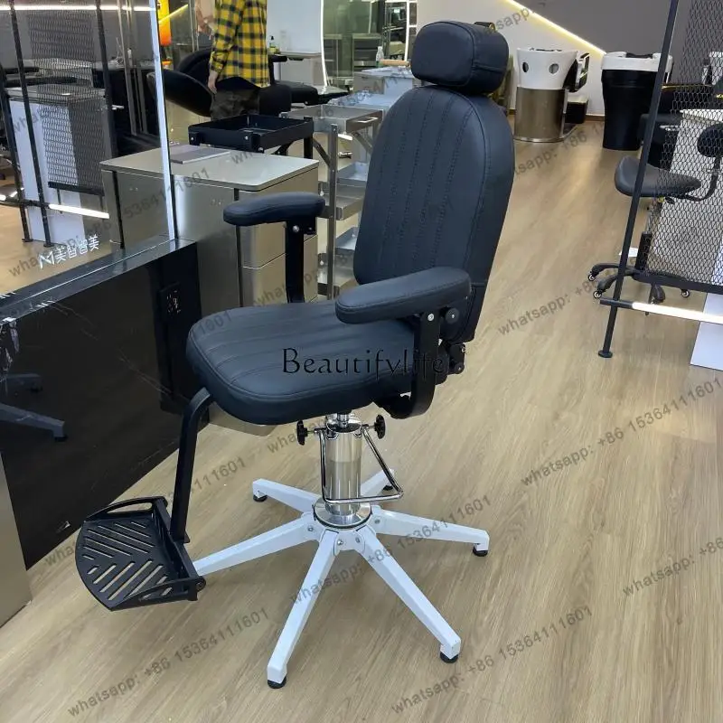 X4 Foldable hair salon chair door-to-door carry haircut small outdoor hair cutting special chair 4