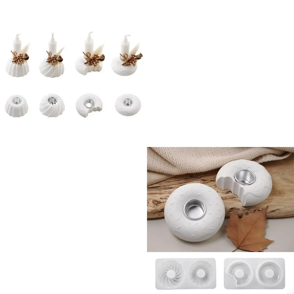 

Прочная силиконовая форма для украшения торта пудингами со свечами ручной работы