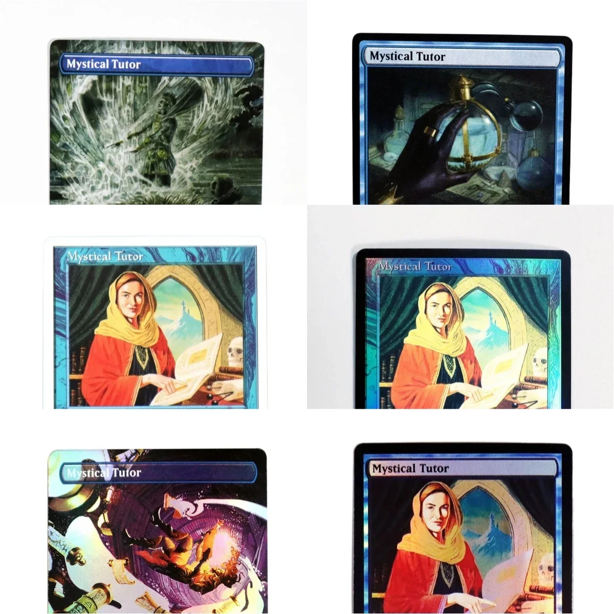 

(Mystical Tutor) Holo/Foil TCG Magical Proxy Cards Quality Proxy Gathering Board Playing Game Trading Cards Proxy