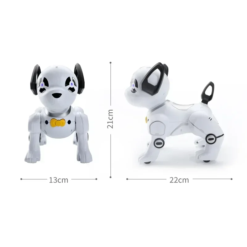 NEW Pankeda Y8359 lectronic Animal Pets RC Robot Dog Voice Remote Control Toys Music Song Toy for Kids RC Toys Birthday Gift