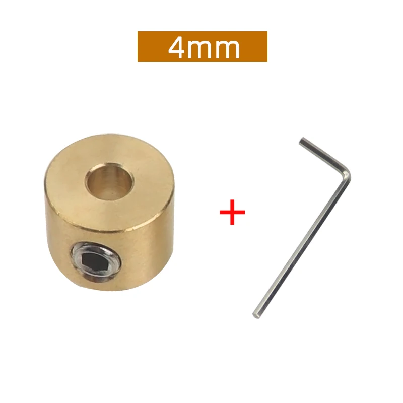3-12mm Boor Gereedschap Messing Diepte Stop Kragen Ring Positioner Ring Met Inbussleutel Voor Houtbewerking boor Locator Gereedschap