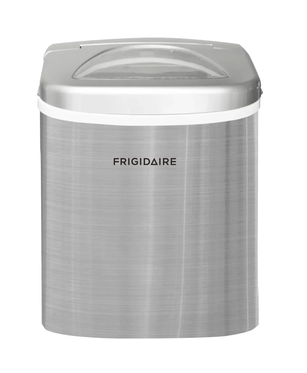 Frigidaire 26 libras. Fabricante de gelo da bancada EFIC117-SS, aço inoxidável