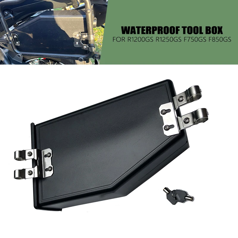 

Motorcycle Left Side Box Waterproof Tool Box For BMW R1200GS R1250GS LC ADV R1200 GS Adventure F750GS F850GS F850 GS 2004-2023