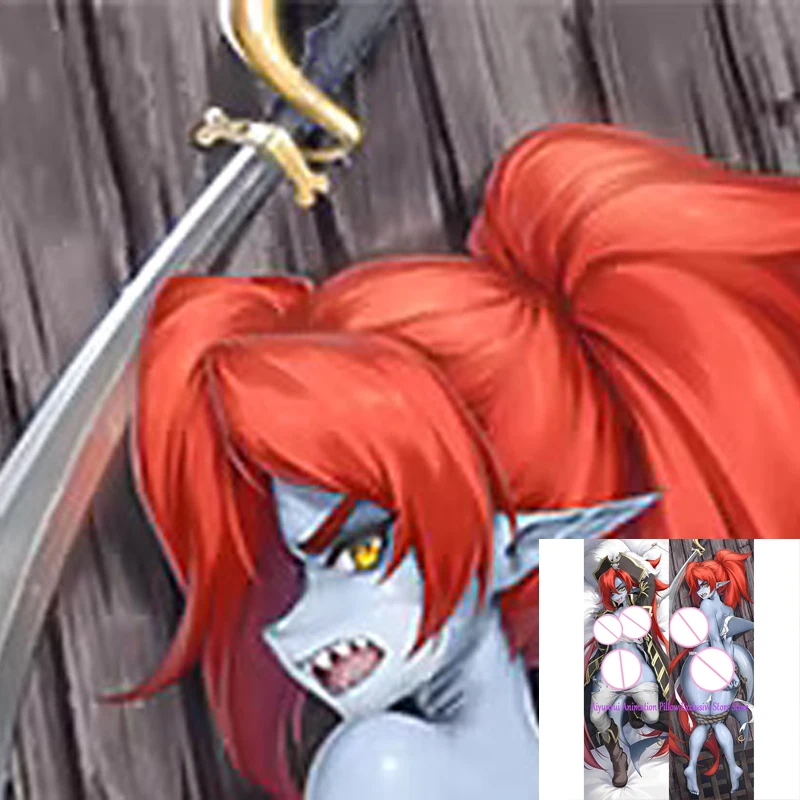 

Anime Dakimakura Pillow Case Stormy Sexy and Busty Beautiful Girl Double-Sided Halloween