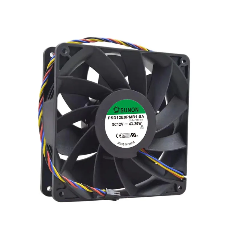 ORIGINAL PSD12E0PMB1-8A 12V 43.2W 14038 140*140*38mm NEW COOLING FAN RADIATOR