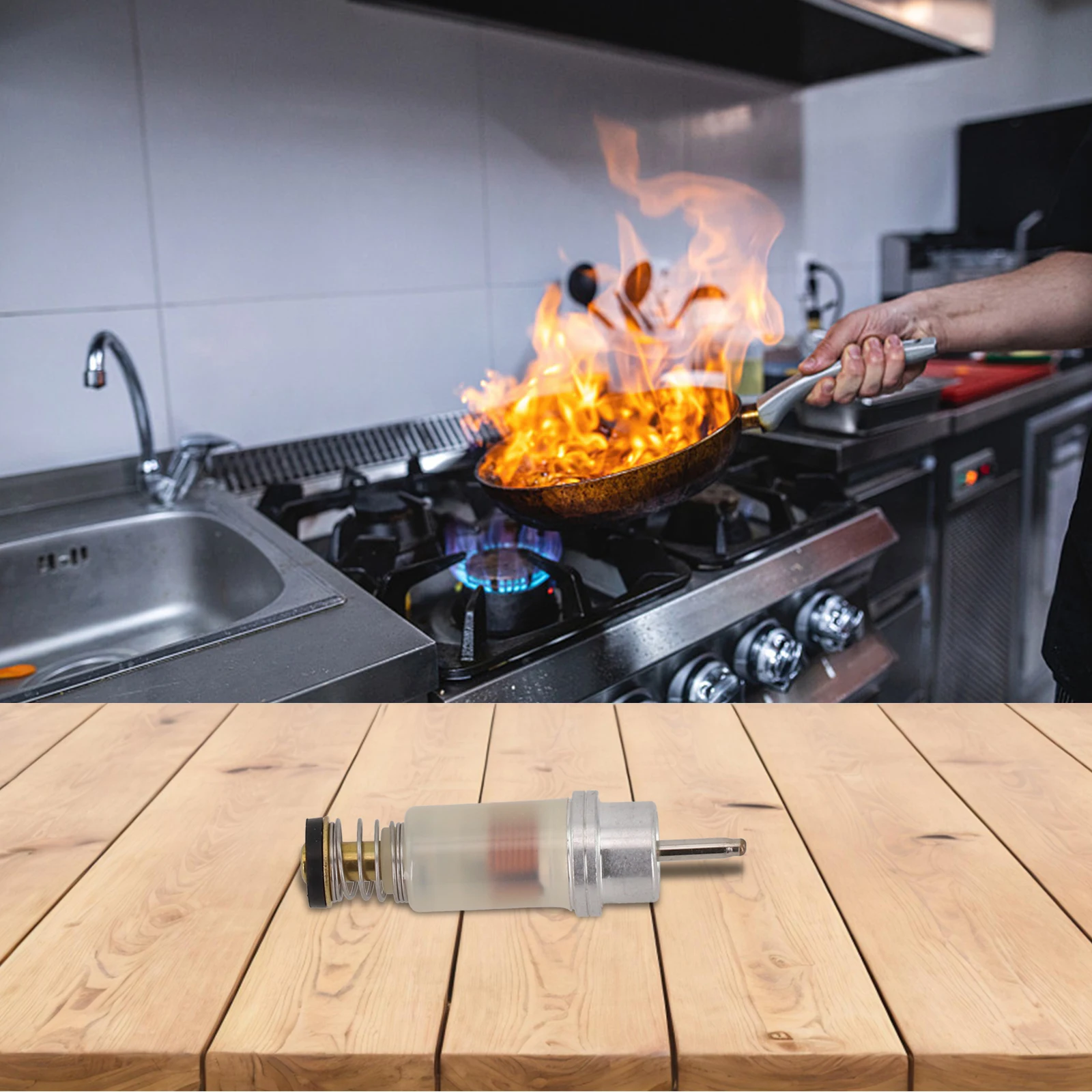 Control Element Gas Shut-off Valve For Gas Appliance Wide Application Enhanced Safety Essential Accessories For Artificial Gas