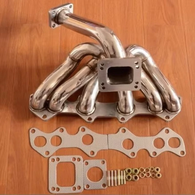 Retrofit for racing stainless steel banana head coke, exhaust manifold