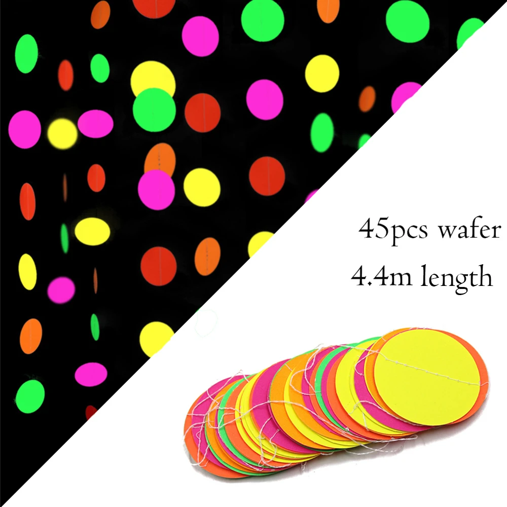 Lot de 100 ballons fluorescents UV, 5 couleurs, lumière noire phosphorescente pour fête à lumière noire, fournitures et décorations de fête néon