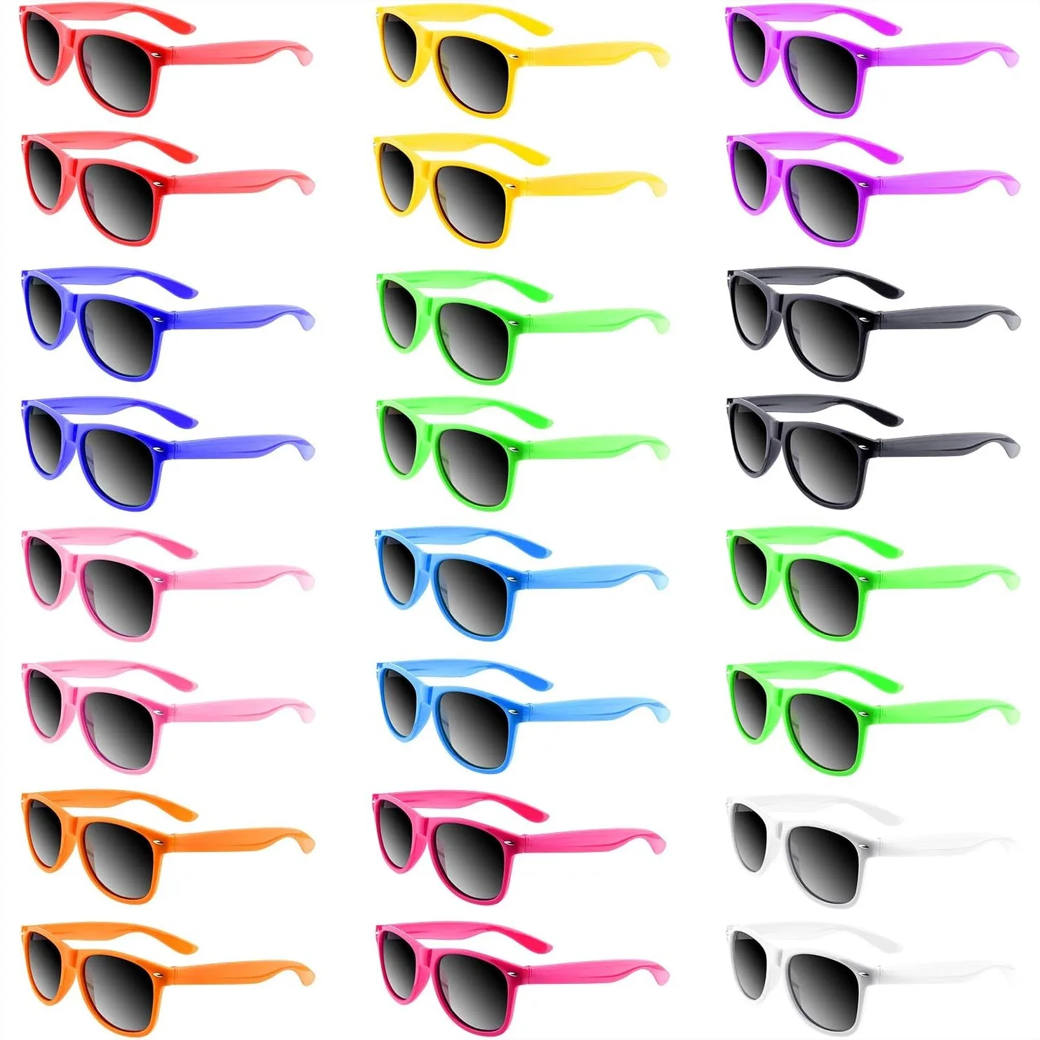 

Neon Color Sunglasses Bulk Party Favors For Beach Birthday Pool Party Supplies Goody Bag Fillers