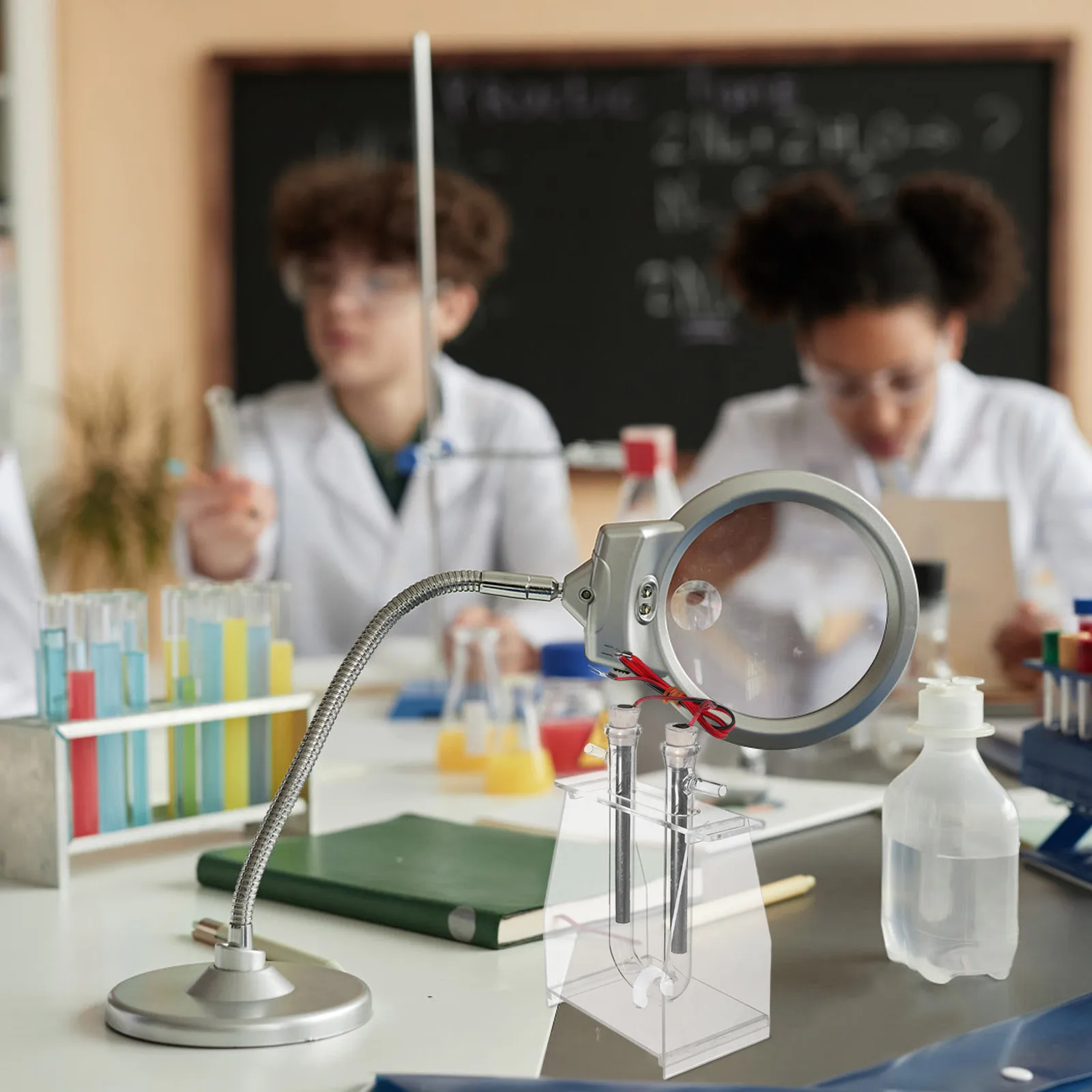 

Electrolytic Instruments Water Electrolysis Apparatus Lab Educational Chemical Experiment Equipment Physical Teaching