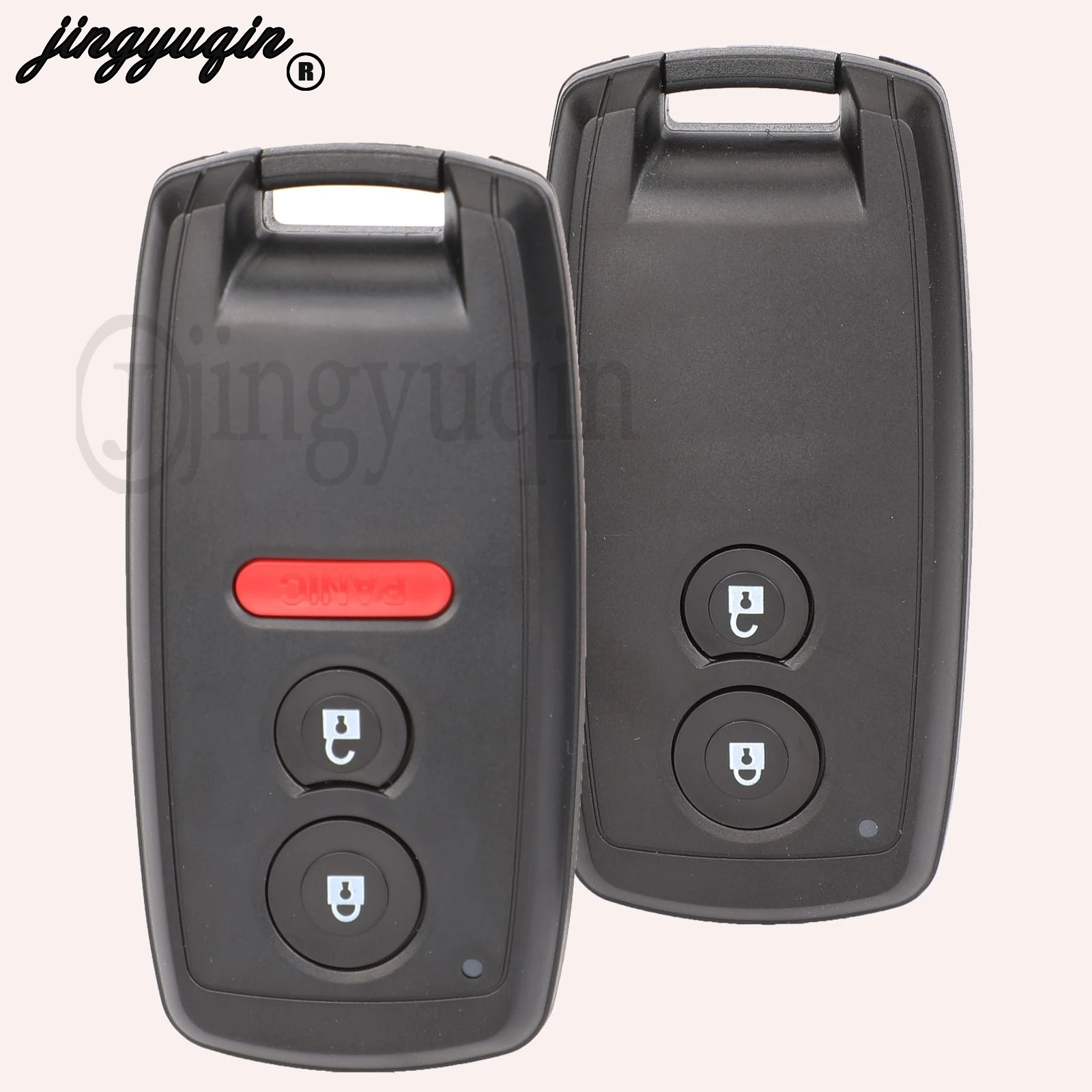 

jingyuqin for Suzuki Smart Car Key Shell Card with Insert Blade Remote Key for Suzuki SX4 Grand Vitara Swift Key Fob Case