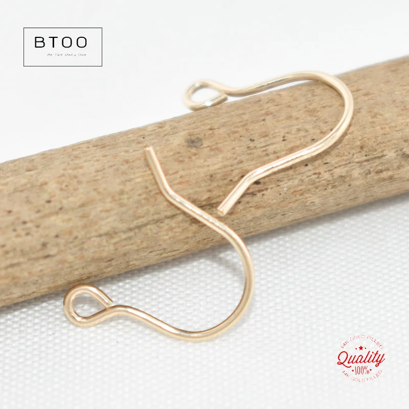 

Ear Wire 0.71mm 14K Gold Filled Earrings for Jewelry Making Earrings Accessories Clasps Gold Filled Ear Wire