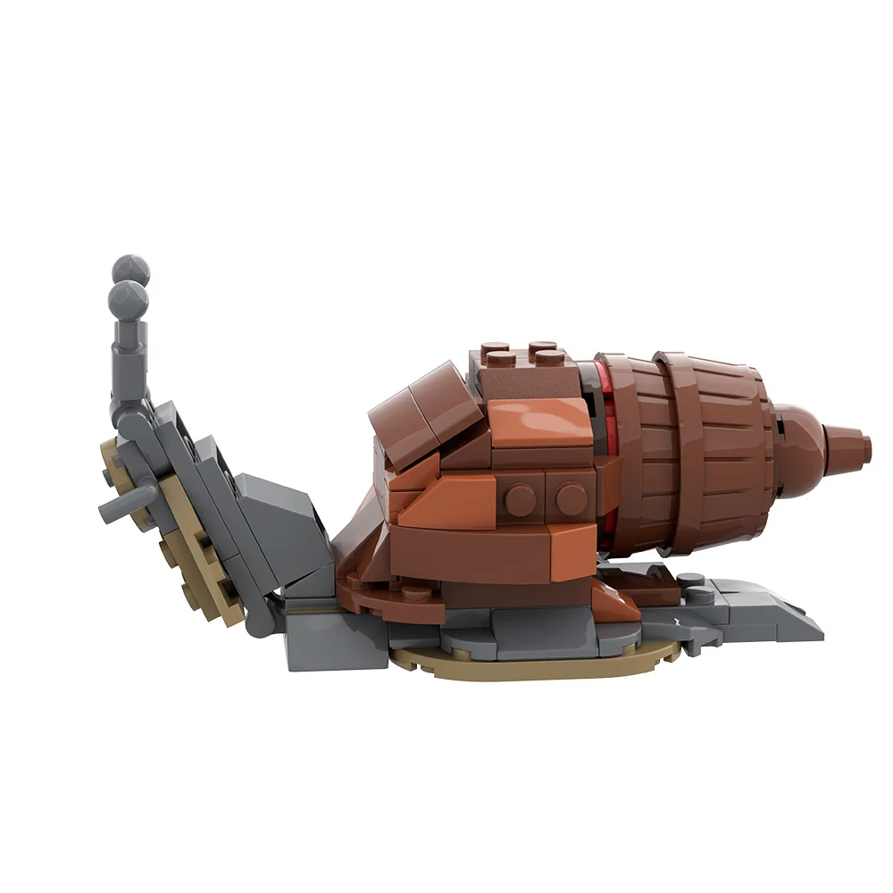 

MOC-225991 Giant African Snail Building Blocks Model Giant African Snail Mutant insects Bricks Assembly Toys Kids Birthday Gifts