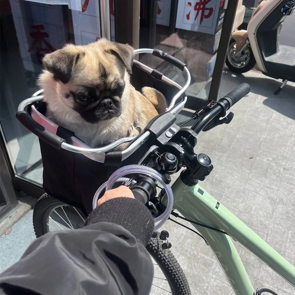 High Quality Transporte Pet Carrying Basket for Small Dogs Portable Puppy Cat Dog Bicycle Carrier Durable mascotas Accessories