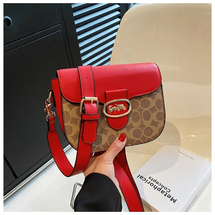 2025 Novo! Bolsa mensageiro de ombro com design de nicho feminino – Textura premium, versátil para qualquer ocasião