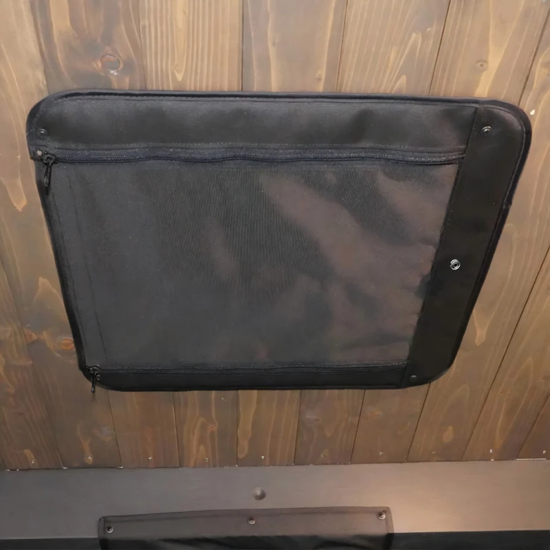 

Солнцезащитный экран для вентиляционного люка с молниями для вентилятора MaxxAir, изолирующий светонепроницаемый экран, аксессуар для караванов, автодомов и домов на колесах.