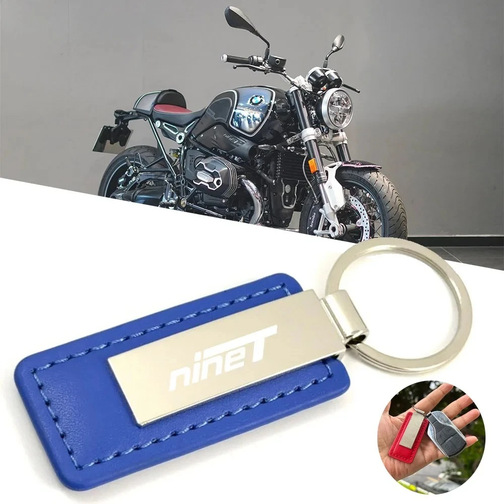 

Новый для BMW R NINET NINE T Scrambler2014-2025 Nine T Pure брелок из цинкового сплава, брелок из искусственной кожи, аксессуары для мотоциклов