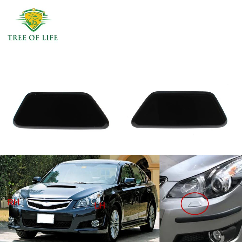 For Subaru Legacy GT 2010 2011 2012 2013 2014 Outback 2013 2014 Front Headlight Washer Nozzle Cover Headlamp Water Spray Jet Cap