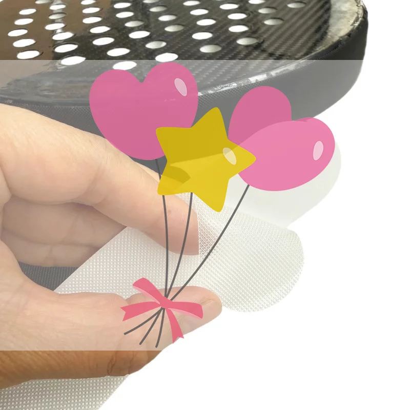Pickleball Paddle Protection Tape Transparent Racquet Head Guard Protective Guard Paddle Protector Racket Edge Protection Tape