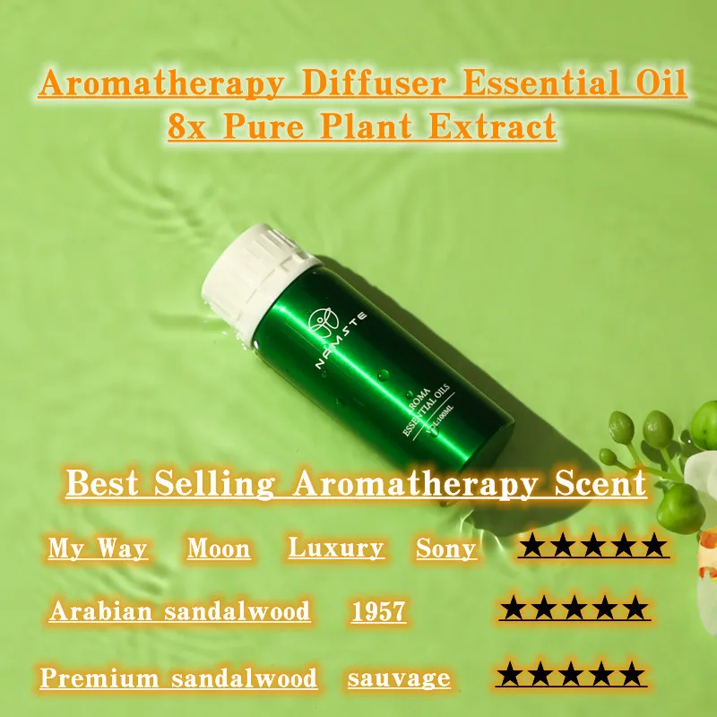 NAMSTE 100 ml My Way Hotel Diffuser Essential Oil 8x Pure Plant Extract Aromatherapy Machine Essential Oil Gift Sample