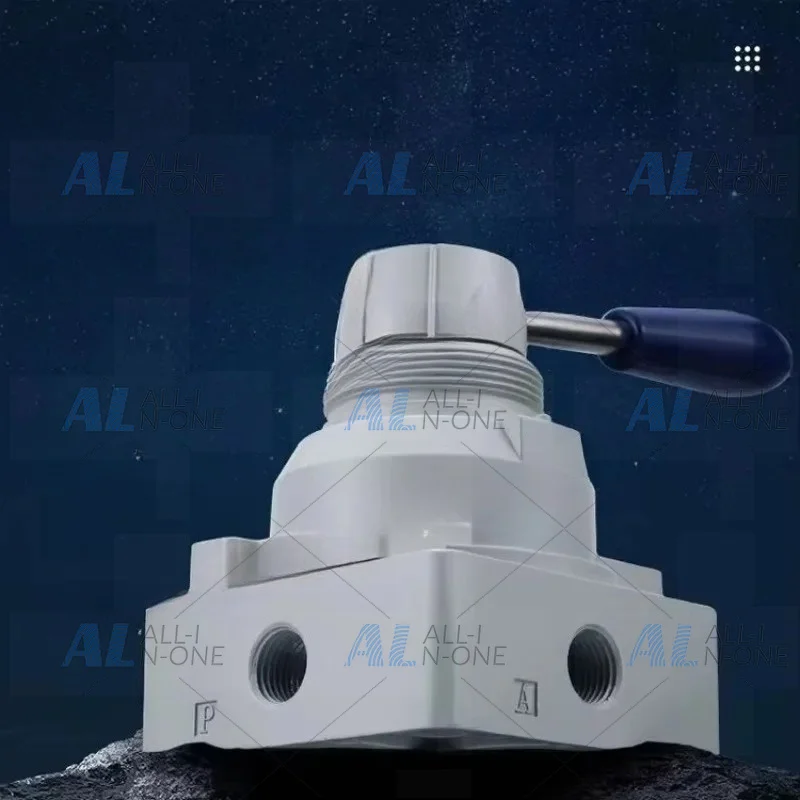 4HV Series Manual Rotary Valve Hand Controlled Industrial Flow Control Regulation Valve