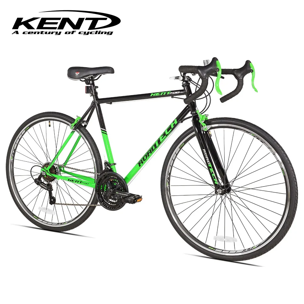 2024 Kent 700c RoadTech Men's Bike, Black/Green