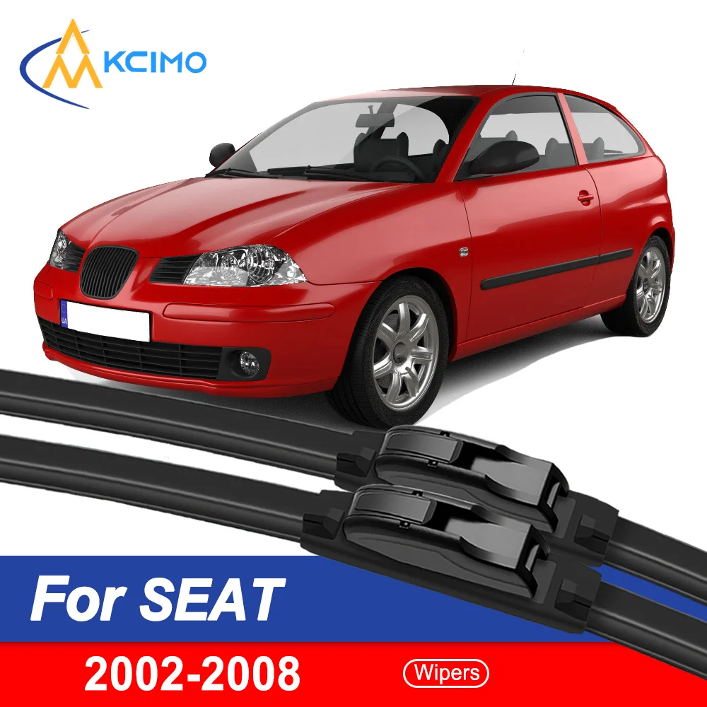 

Smooth & Silent Wiping 2PCS Wiper Blades for SEAT Ibiza Mk3 6L 2002–2008 All-Weather Performance Clear View Safe Driving