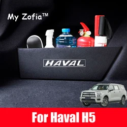 For HAVAL H5 2023 2024 2025 Car Trunk Partition Interior Decoration Supplies Organize Storage Panel Storage Box Pad Accessories