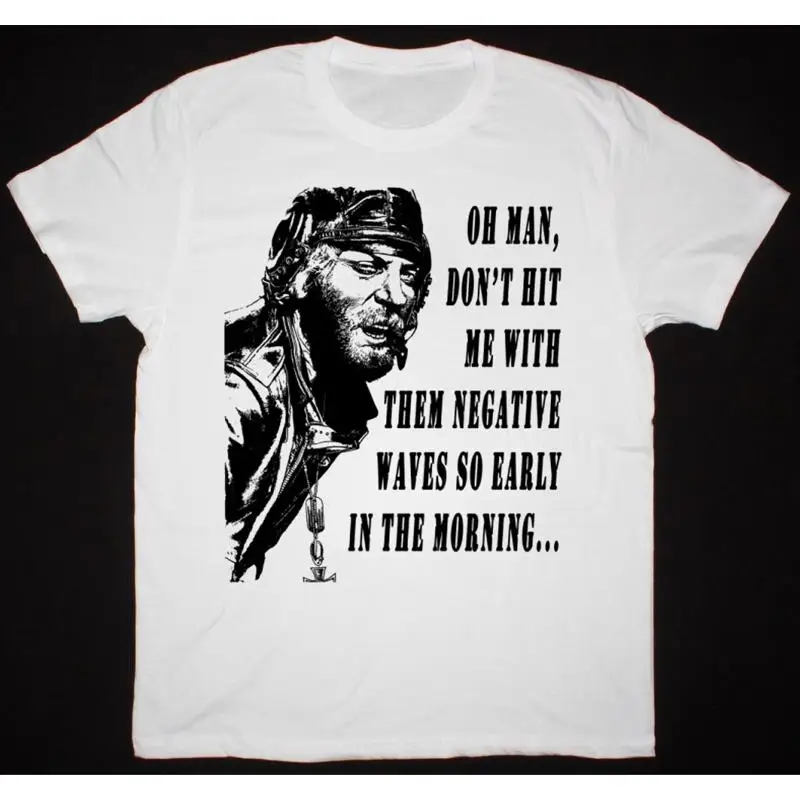 Donald Sutherland Oddball Says 'Oh Man T Shirt White S 5Xl