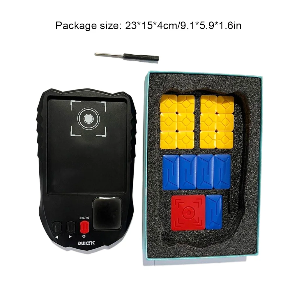 Magnetic Puzzle Challenge Sliding Blocks Childrens 500+ Levels Brain Teaser Game, Educational Fidget Toy Christmas birthday Gift