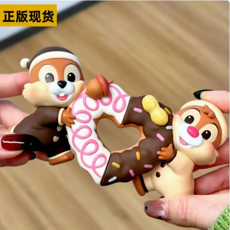 

Authentic In Stock Disney Chip Dale Dessert Adventure Series Blind Box Cute Desktop Ornament Mini Handmade Girl Special Gift