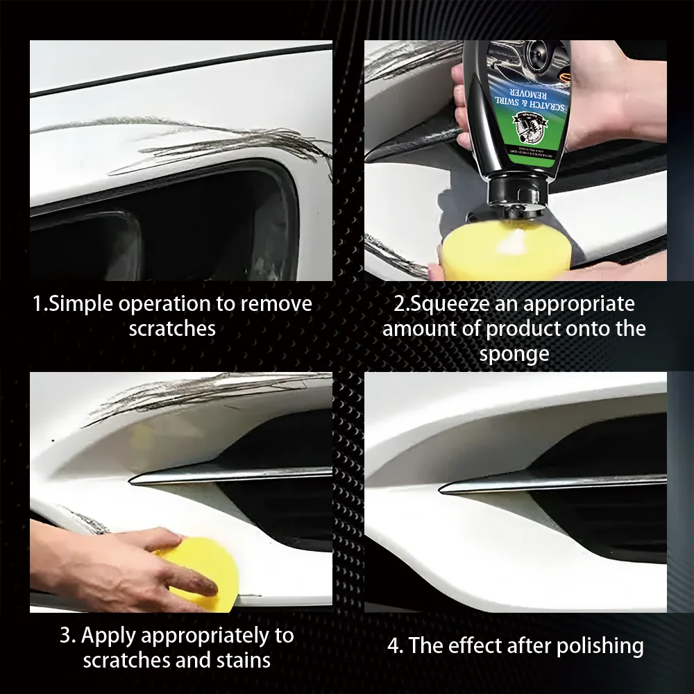 Scratch & Swirl Remover - Auto Paint Restorer, Car Scratch Wax for Polishing, Scratches Removal, Scratch Remover for Vehicles