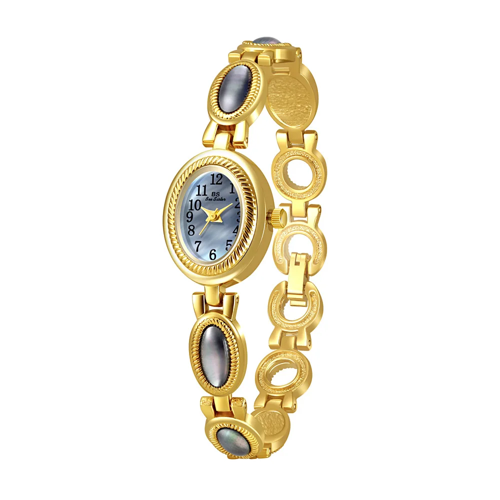 Fashion Women's Watches Elegant Pearl Shell Jewelry Bracelets High Quality Quartz Wristwatch Ladies Dress Watches 2025 NEW