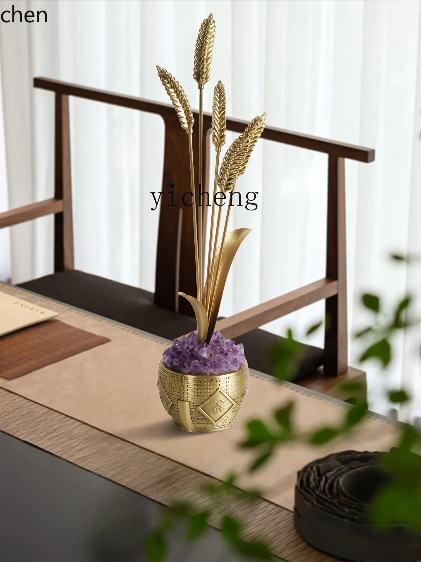 

ZZ Decorative decorations to attract wealth living room entrance hall decorations