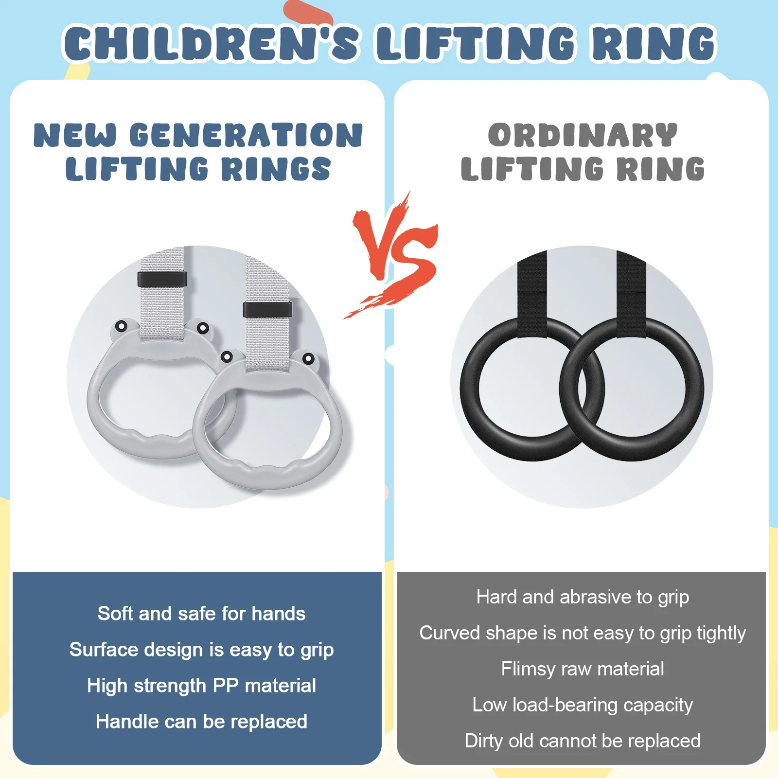 2 قطعة روضة أطفال حلقات سحب لأعلى قابل للتعديل حلقة سرير الرضع للأطفال الصغار مقبض قائم تعلم المشي ملحقات السلامة