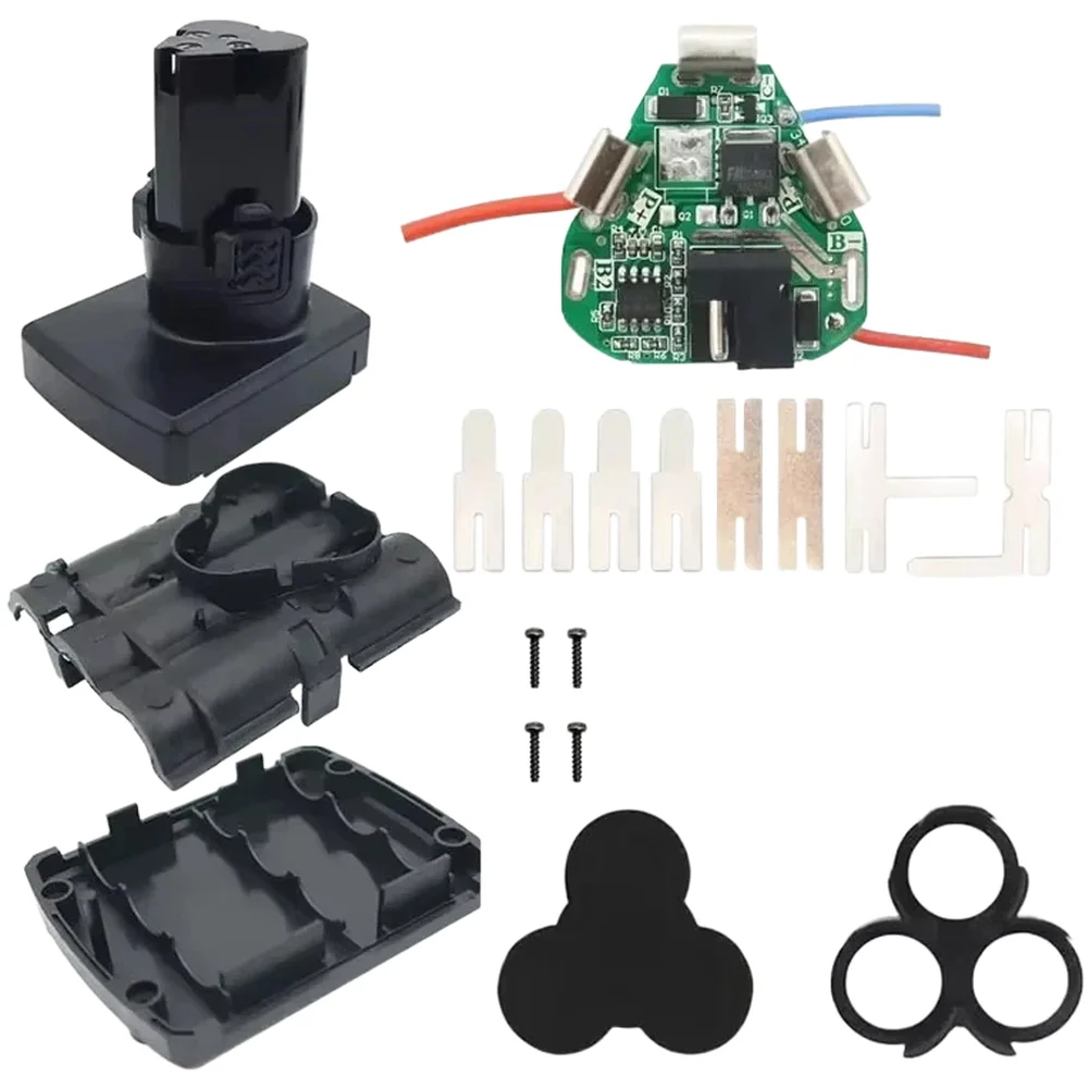 10 8V 12V Lithium  Replacement FOR Battery Case Protection Board Circuit For Power Tools DIY Electric Tool Batteries