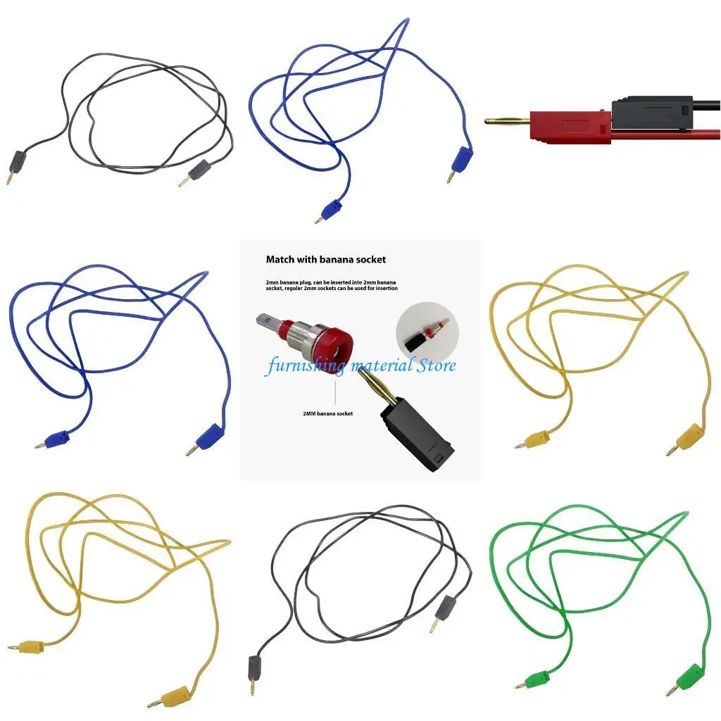 

Y5GD Gold Plate Connector Test Leads Strong Tool for Reliable Transmission