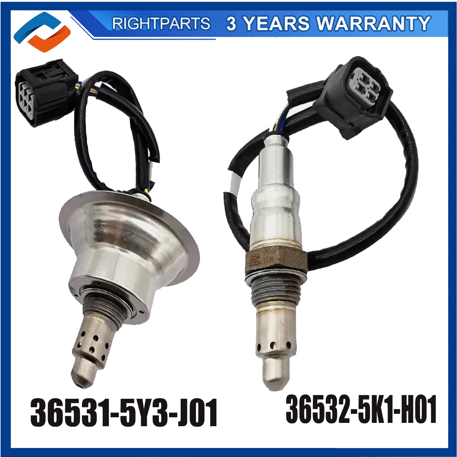 

New Upstream+Downstream Air Fuel Ratio Lambda Oxygen Sensor For Honda Accord CR-V Hybrid 2017-2022 36531-5Y3-J01 36532-5K1-H01