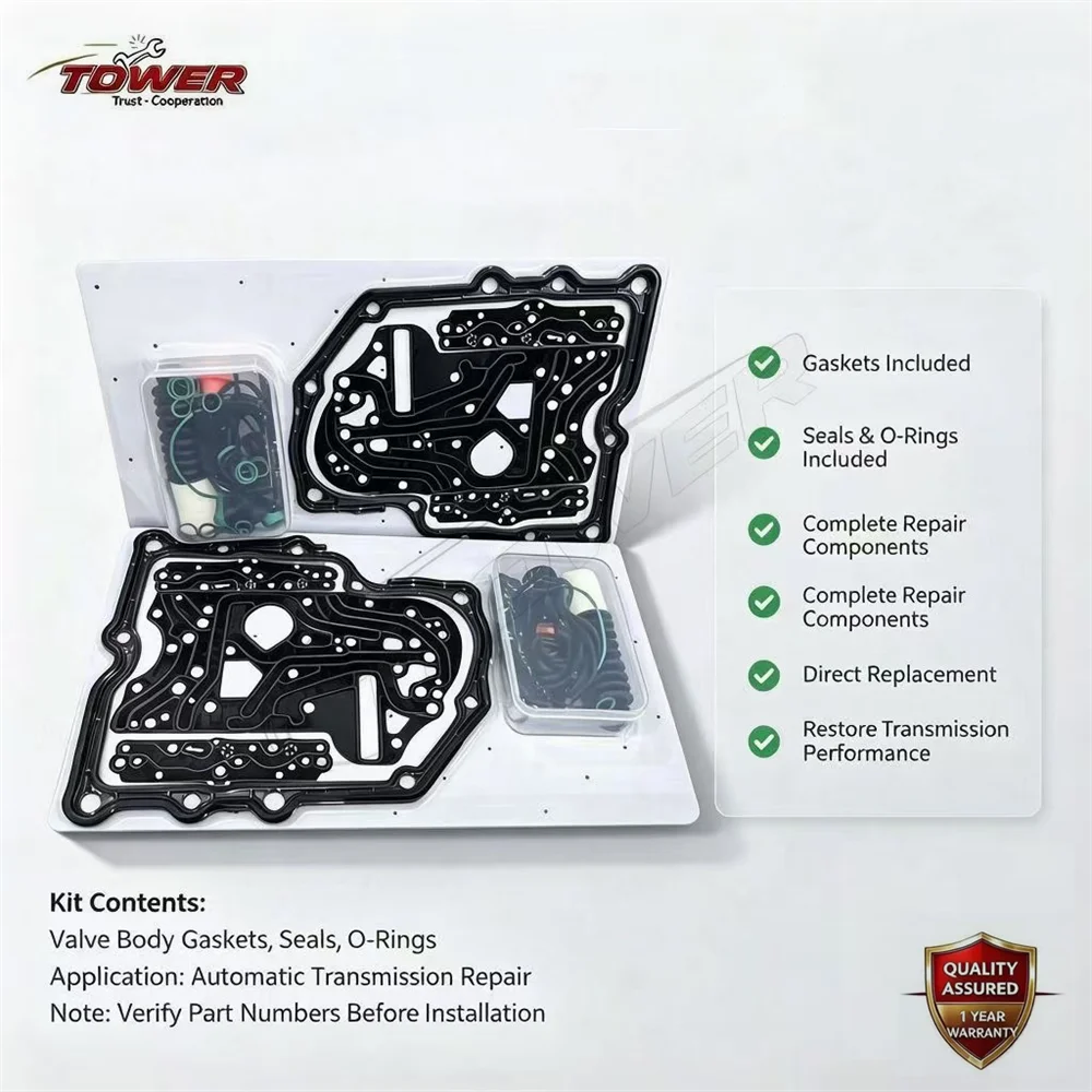 New 0AM DQ200 DSG 0AM325066AE Gearbox Transmission Valve Body Seal Gasket Repair Kit Suit For -Audi Seat Skoda 7-Speed