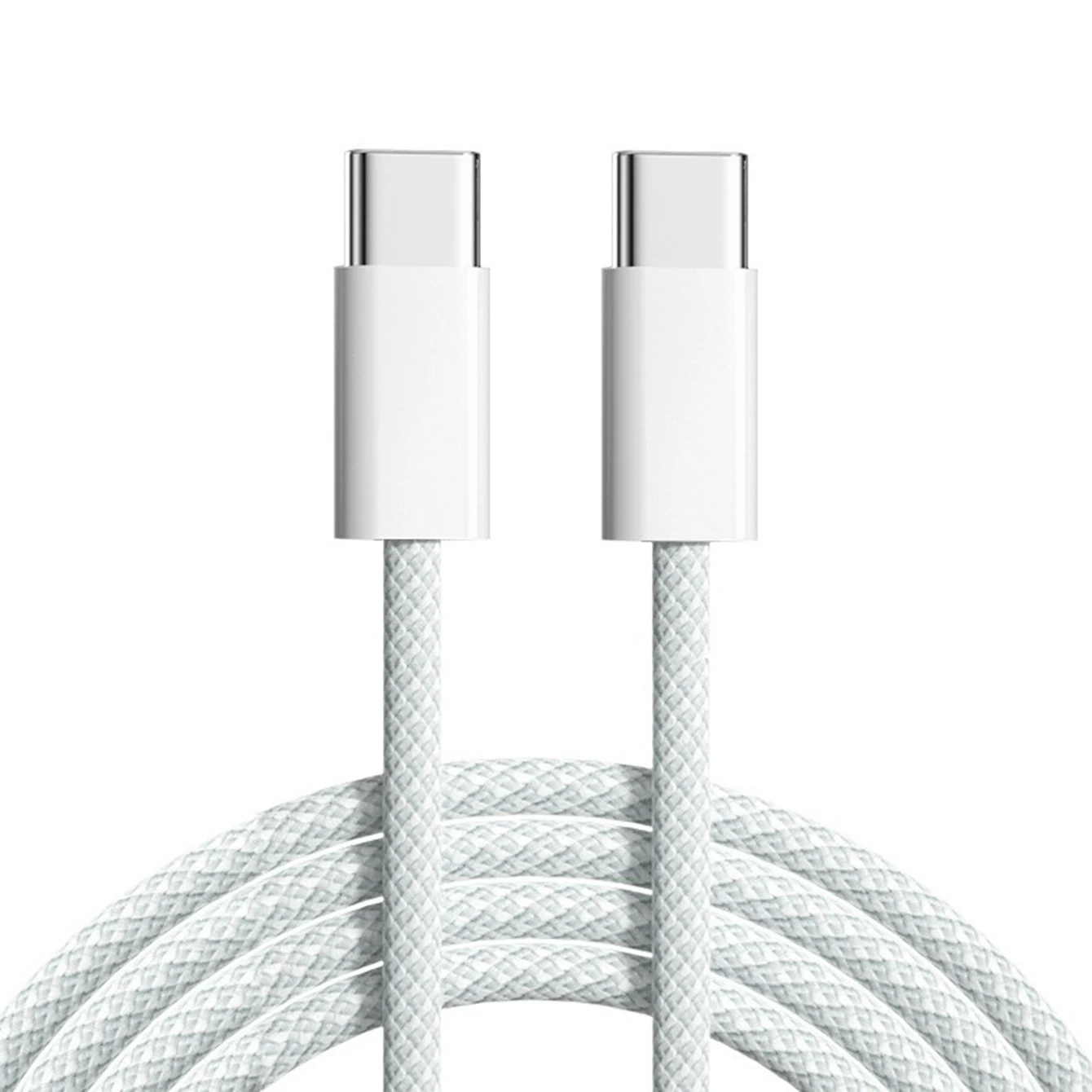 60 W Typ C auf Typ C Farbkabel für Apple iPhone 15 PD Schnellladung für Huawei Xiaomi Samsung Typ C Weben Kabelzubehör