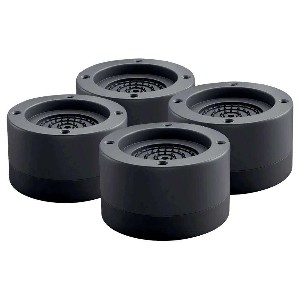 

4Pcs Gray Washer Feet Pads Anti Vibration Shock Absorbers Stabilizer Leveling Mats Non Slip Durability Easy Installation