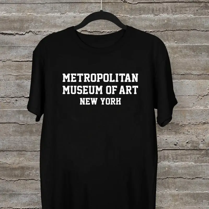 

Новая черная футболка The Metropolitan Museum Of Art Am802