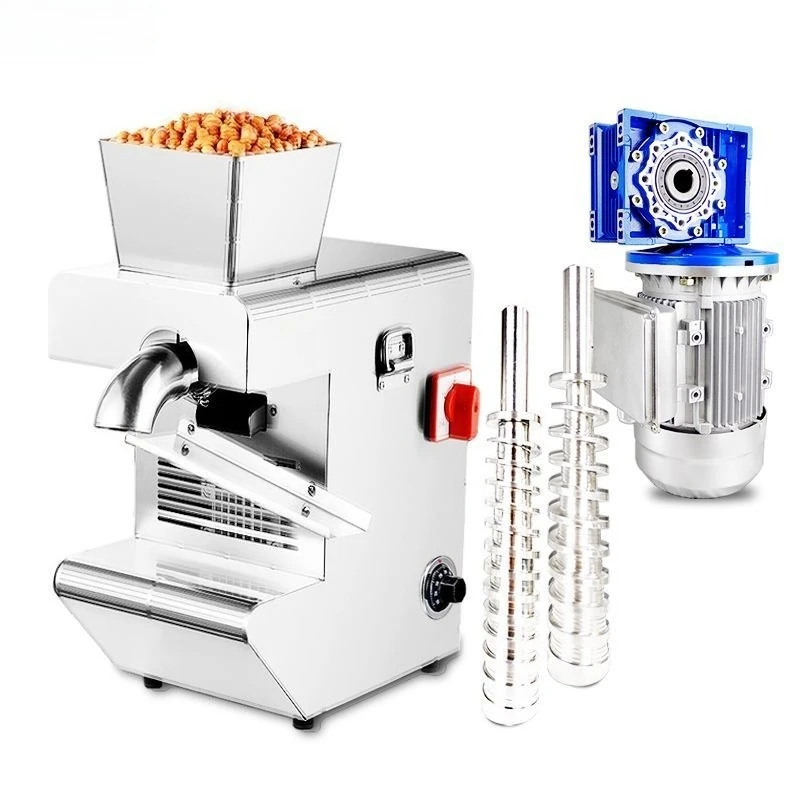 

Oil press household small all stainless steel, automatic press fryer