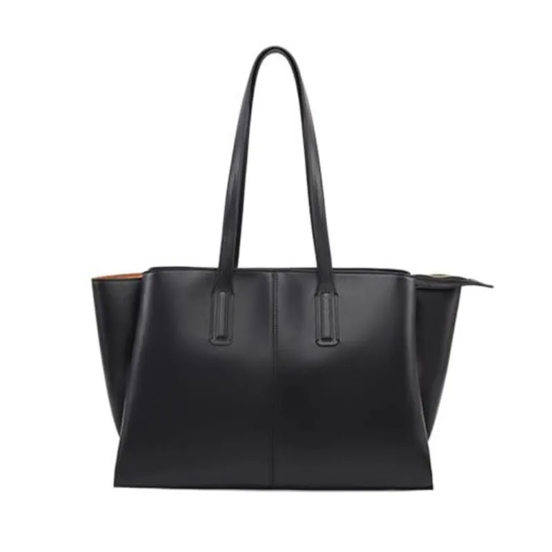 

Chic Leather Shoulder Bag, Women's Elegant Handbag with Long Adjustable Strap, by Famous Brand, Luxury Classic