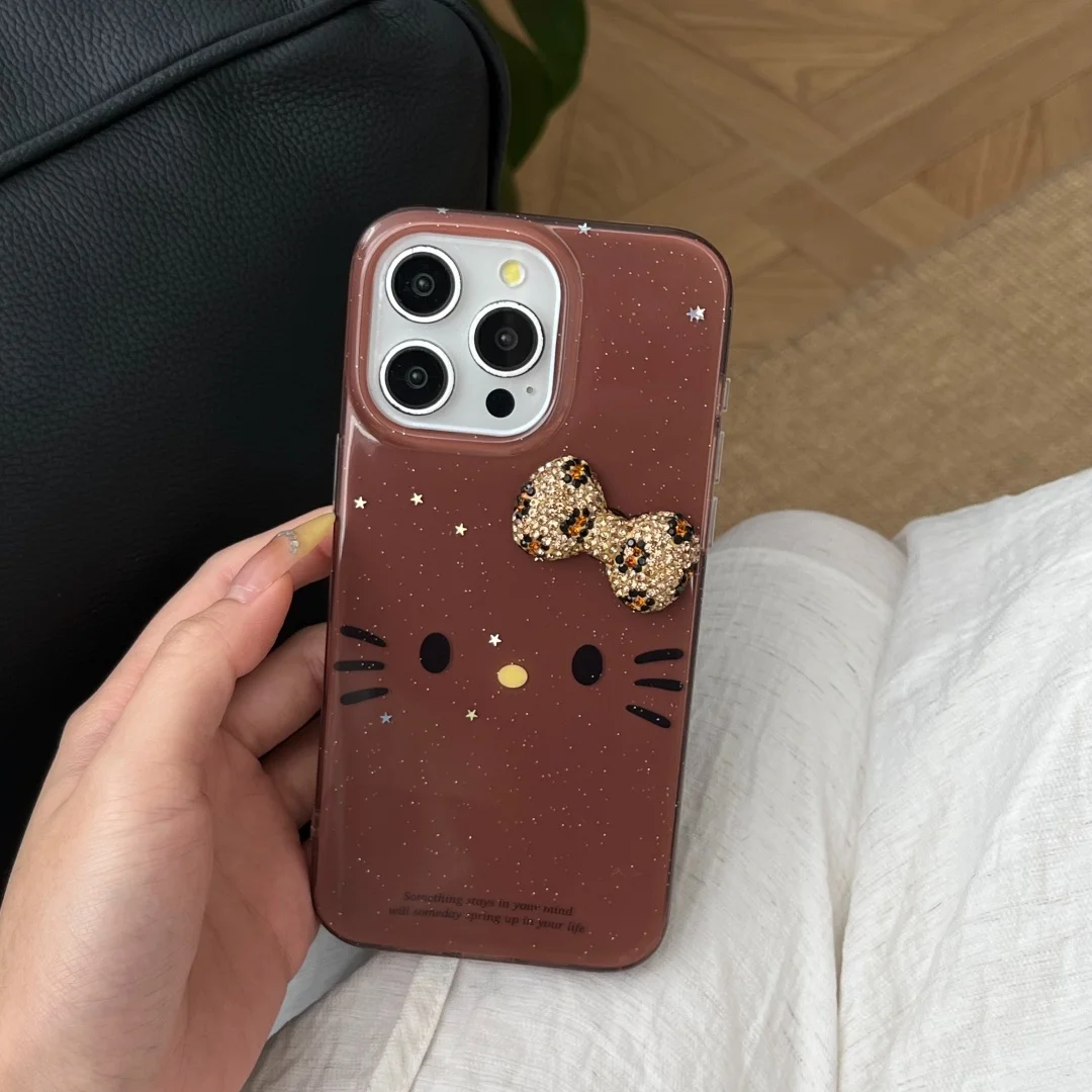 Cute Glitter Brown …