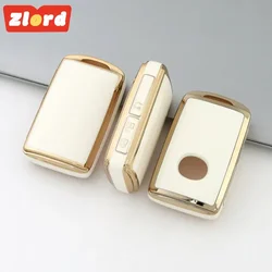 3 Buttons TPU Key Case Car Key Cover Keychain for Mazda 2 3 6 CX30 CX9 X9 CX5 X5 CX8 MX5 2023 2024 Accessory