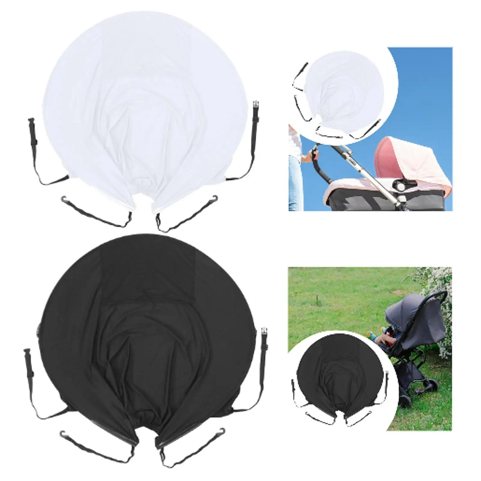 

Солнцезащитный чехол для коляски, уличный козырек, портативный, простой в установке, дышащий, защита от солнца, универсальный для парковой коляски, автомобильных сидений, путешествий