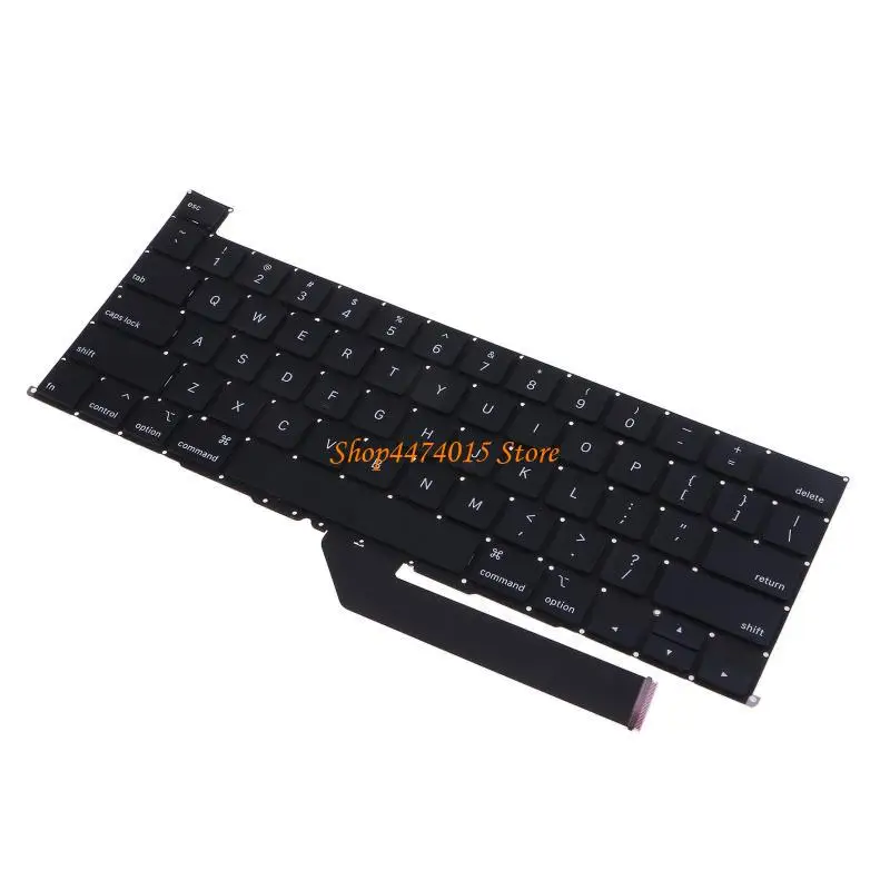 K1AA New Laptop A2141 لوحة المفاتيح لـ 16 Barey Broomards Small Enter Enter US for EMC 3347 2019