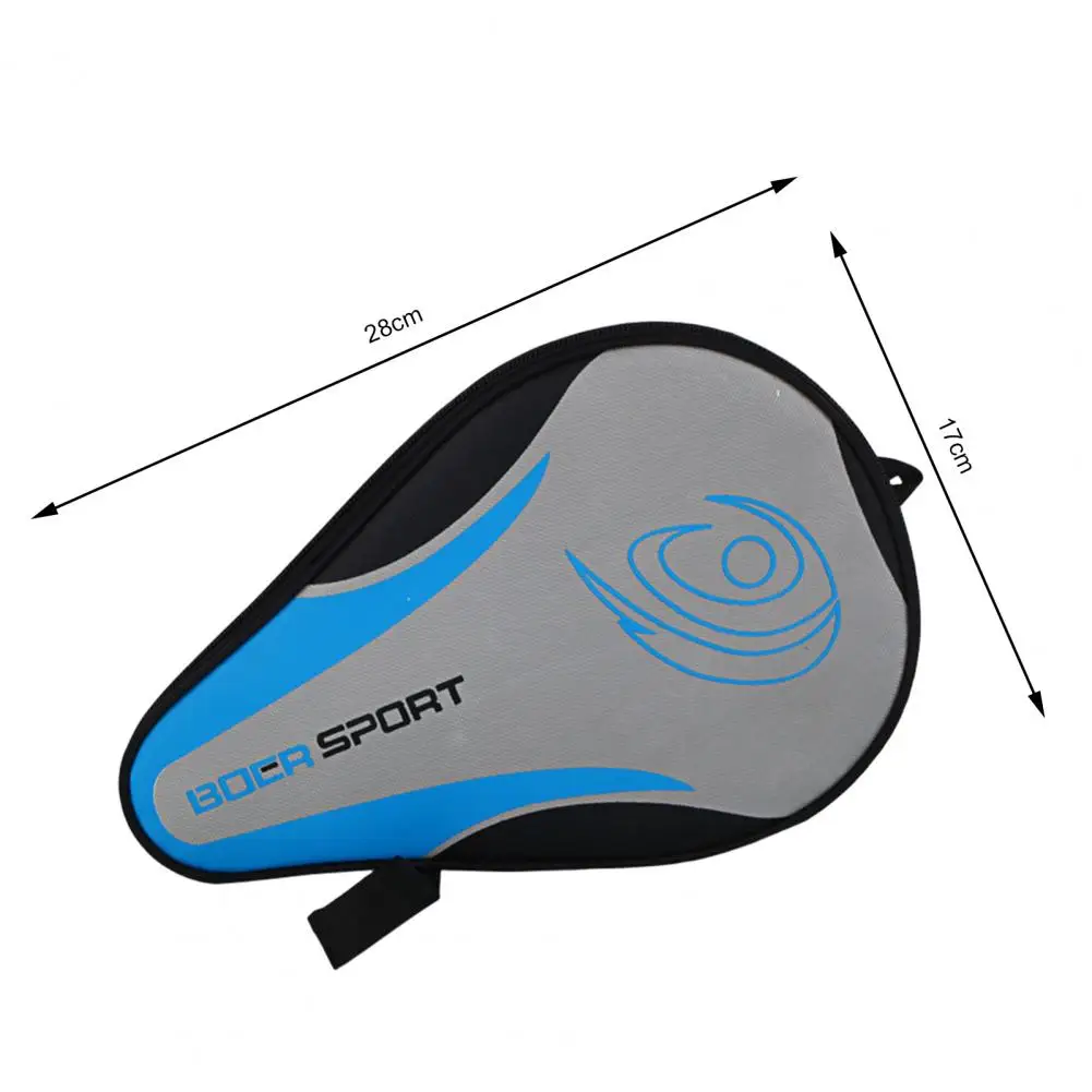 Professional  Convenient Oxford Cloth Table Tennis Racket Case Protective Racket Cover Dustproof   Sports Accessories